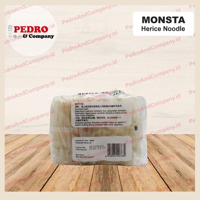 Monsta Herice Noodles Kwetiauw So Ho Fun 220 Gram