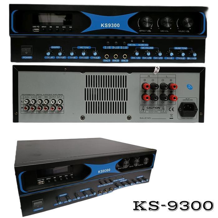 POWER AMPLIFIER CRIMSON KS 9300 BLUETOOTH USB Ampli Crimson KS-9300 KS9300 Original