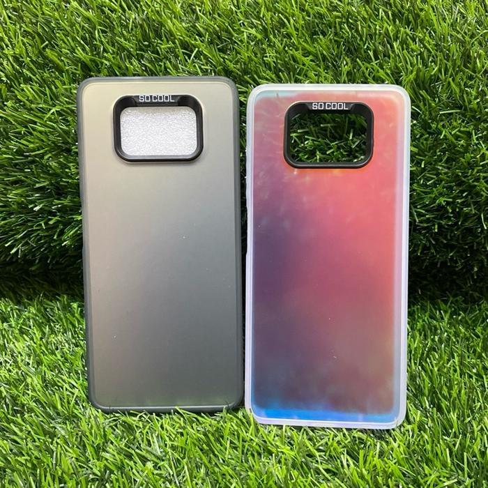 Soft Case PC X3 NFC / X3 PRO / X3 Terbaru SoftCase Silicon Case IMD Hybrid SOCOOL Hologram