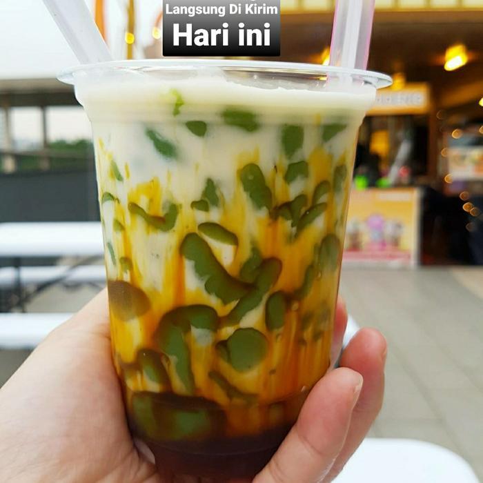 "New" ES CENDOL ELIZABETH Gelas Cup Pres Cendol Dawet Alami Organik Original Asli Food