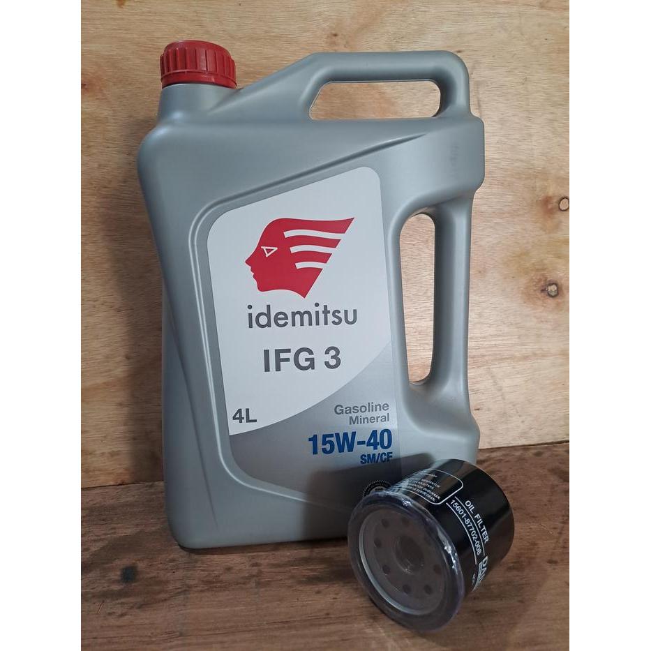 IDEMITSU 15W40 4L PLUS FILTER OLI