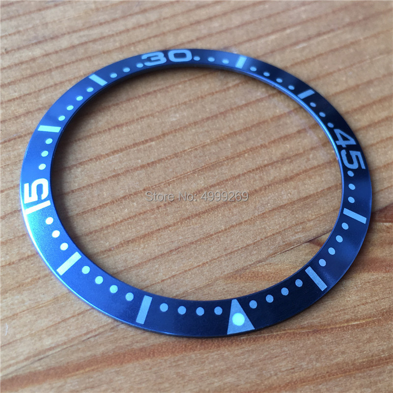 steel noctilucent bezel for Longines HydroConquest 41mm automatic watch parts tools