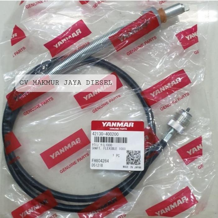 Cable Tachometer/Flexible Shaft 42130-400200 (1000) Yanmar Genuine Asli