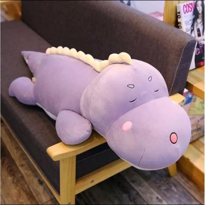 Miniso Toys - Boneka Guling Buaya Mewah Lembut Murah Ukuran 60Cm Dan 80Cm Dolls