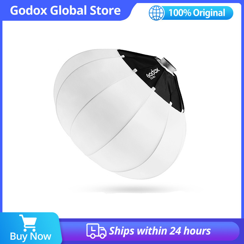 Godox CS-50D 50cm CS-65D 65cm CS-85D 85cm Lantern Quick-install Portable Round Shape Softbox Light