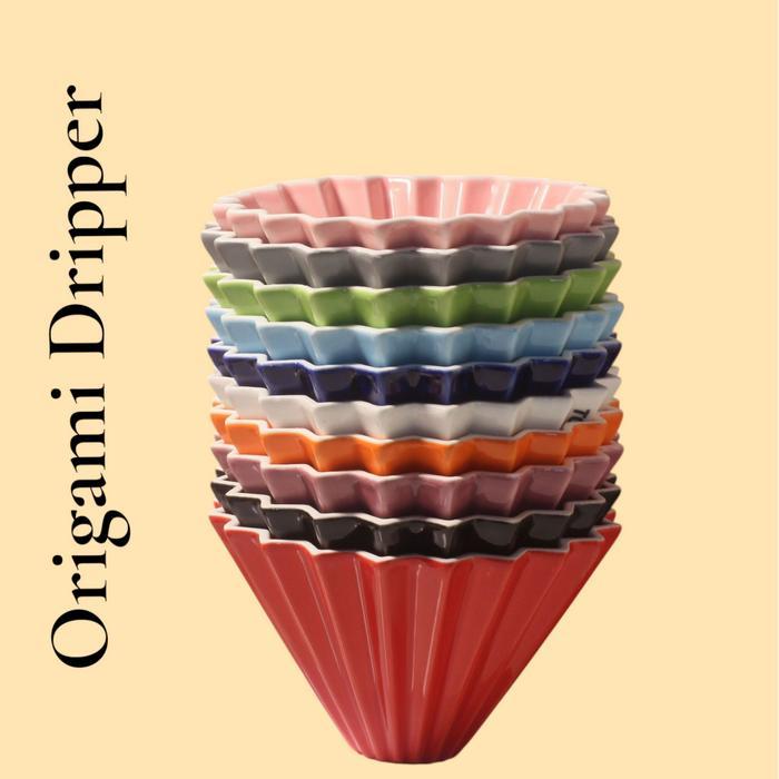 Coffee Dripper Origami V60 Ceramic Manual Brew Filter