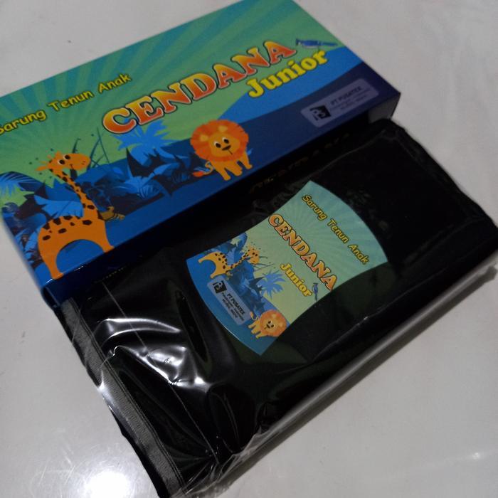 PROMO Sarung anak hitam cendana