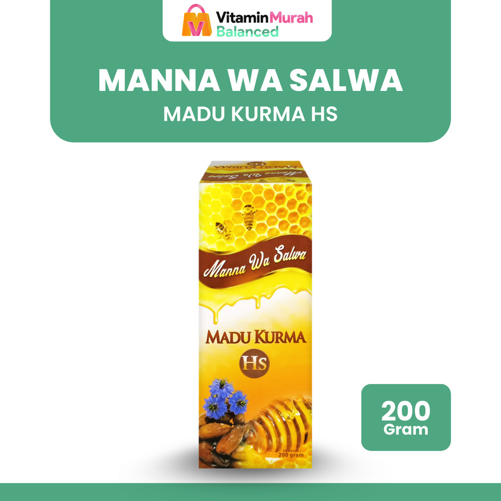 MANNA WA SALWA MADU KURMA HS ISI 200 gr