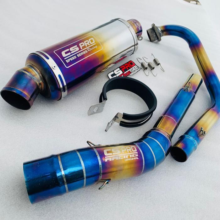 Knalpot Cs Pro Racing Original For Mx King Supra Gtr Sonic 150R All New Cb 150R Cs Old Scorpio Tiger