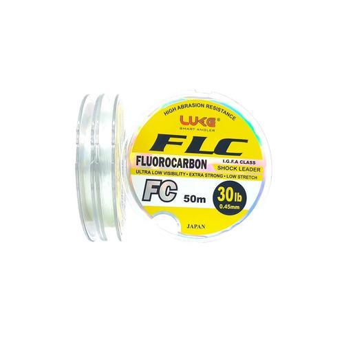 Senar Pancing Leader Luke Fluorocarbon FLC 50M / Senar Leader Murah Fluorocarbon