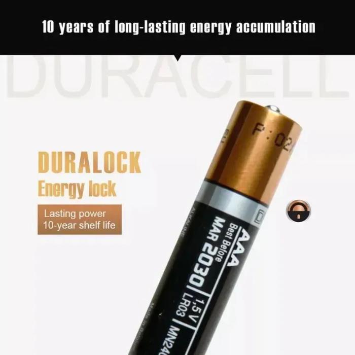 YUO BATERAI ALKALINE DURACELL 1.5V AAA AA LR6 LR03