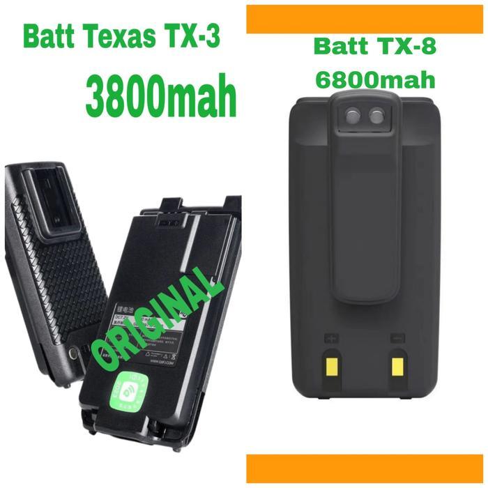 Cuci Gudang Battery Walkie Talkie Texas Umum