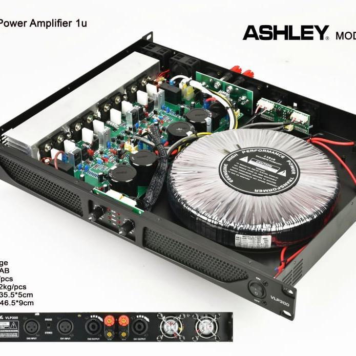Power Amplifier Ashley vlp300 vlp 300 VLP-300 ORIGINAL