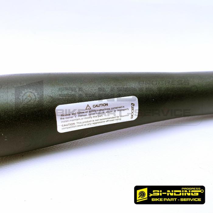 Handlebar Stang Stir MTB Oversize ZOOM Flat Bar Panjang 74 cm Diameter Clamp 31.8 mm Alloy Almunium