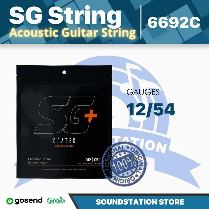 SG String 6692C Acoustic Guitar String 12-54 - Senar Gitar Akustik