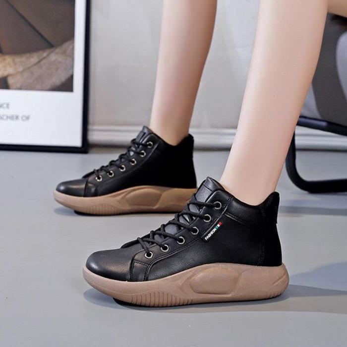 Donatello - Sepatu Wanita Boots High Import Casual Trend Shoes 21167