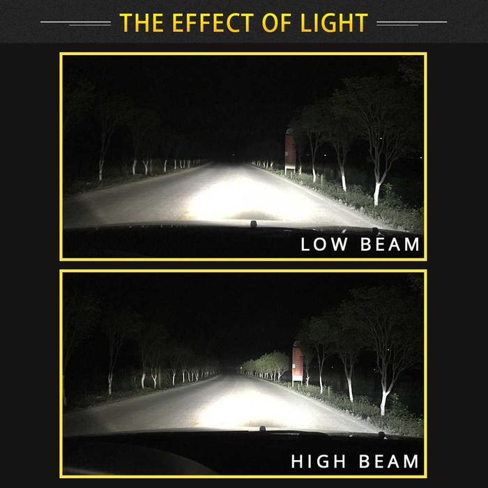 LAMPU MOBIL LED H1 HEADLIGHT LED H1 COB 2 PCS