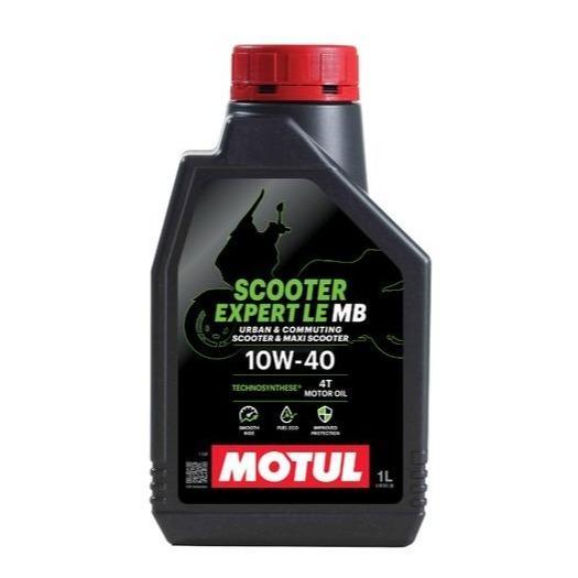 MOTUL Oli Scooter Expert LE 10W40 1 Liter untuk Motor Matic NMAX PCX Aerox Vario 125 150 Hemat Bahan