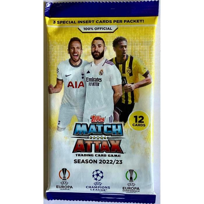 Topps Match Attax Champions League 2022/2023 Booster Pack