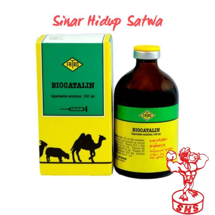 Sinar Hidup Satwa BIOCATALIN Vitamin 100ml untuk Mengobati Lesu Pucat Ayam Burung Sapi Kuda