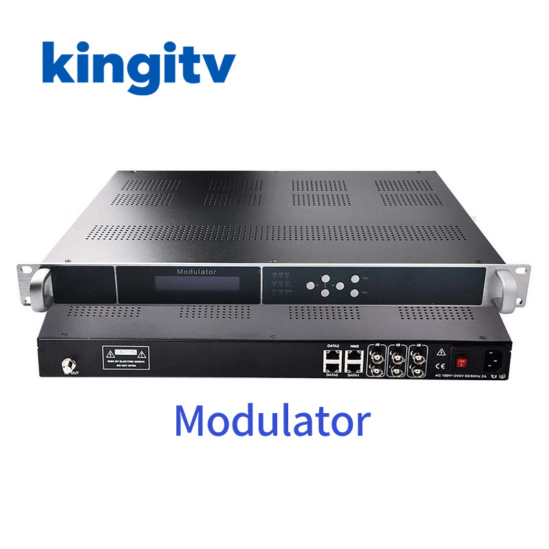 BELI SEKARANG DVB-C QAM IP to DVB-T digital modulator DMB-5100E modulator Digital TV Broadcasting gi