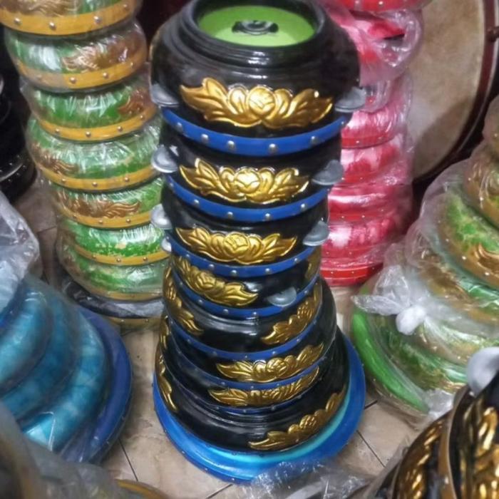 REBANA KASIDAH LASQI UKIR FULL SET 11 PEMAIN