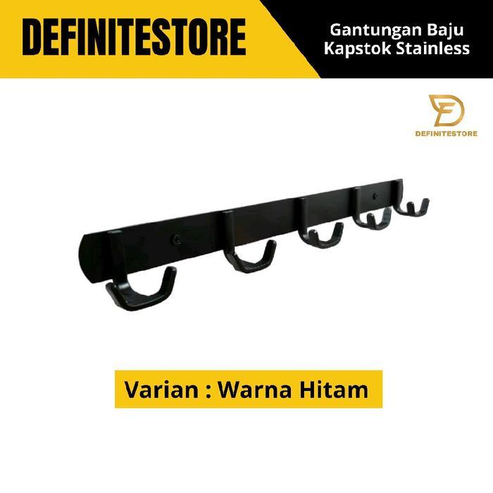 Gantungan Baju Kamar Mandi Stainless Gantungan Baju Dinding Stainless Kapstok Rak Gantungan Baju