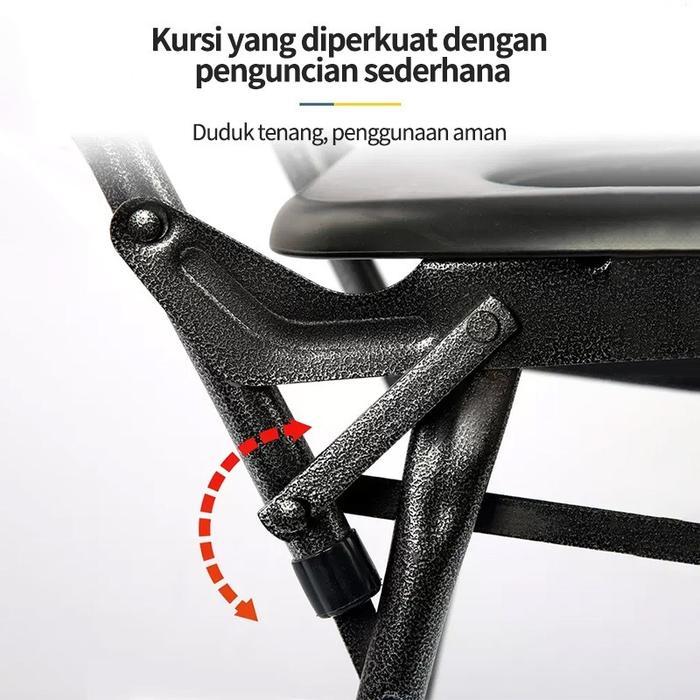 Kursi Toilet Lipat Kursi Toilet Kursi Toilet Praktis Kursi Toilet Untuk Orang Tua Atau Ibu Hamil