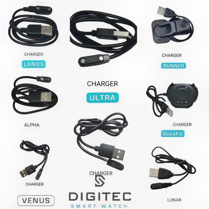 Charger Digitec Smart Watch Digitec Smartwatch Charger Jam Tangan Accessories