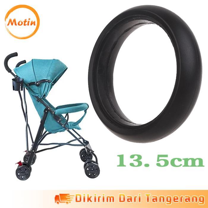 Karet Roda Stroller Wheeler Ban Roda Stroller Diameter Luar 125Mm