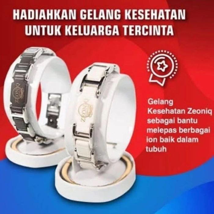 Ready ORIGINAL Gelang Kesehatan Terapi ZEONIQ Gelang Germanium Original Terapi Kesehatan
