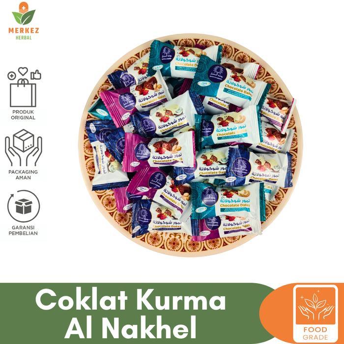 Coklat Kurma Almond Arab Dubai Asli Mix 500 Gr Lebaran Oleh Haji Umroh