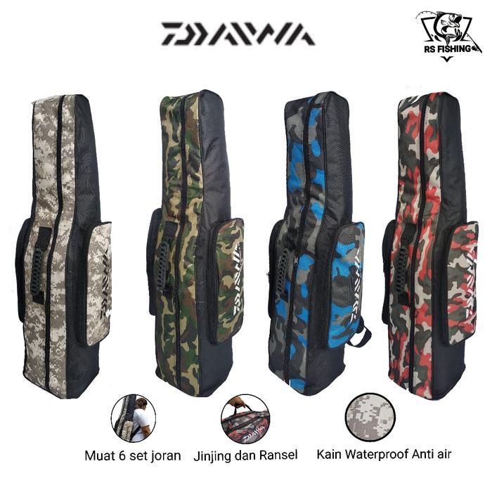 Maguro Fishing - Tas Joran Pancing Jumbo Ransel Muat 5-7 Set Joran Uk 80Cm 100Cm 120Cm