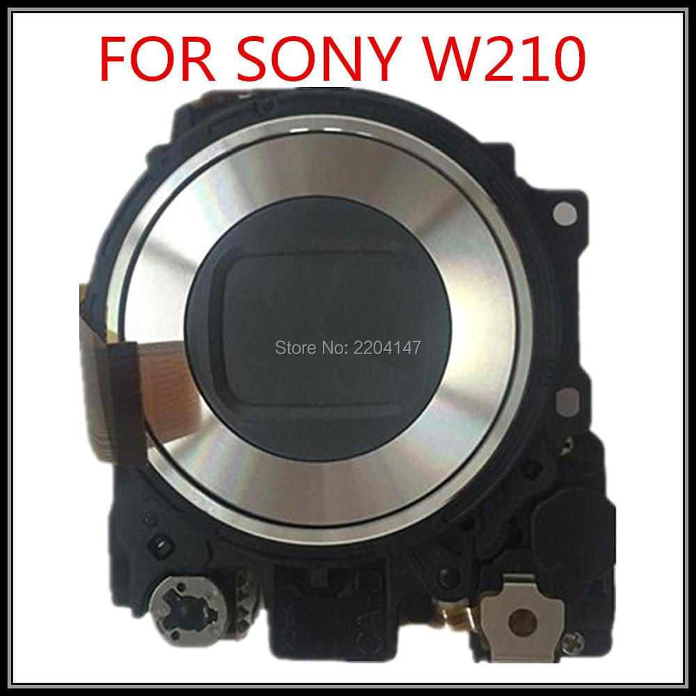 100% new Lens Zoom Unit For SONY Cybershot DSC-W210 W210 Digital Camera Repair Part NO CCD