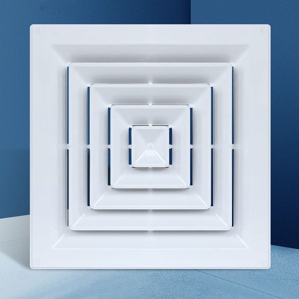 Ceiling Diffuser Square Ventilation Fan Ducting Ventilation Grill Cover Air Conditioning Outlet Vent