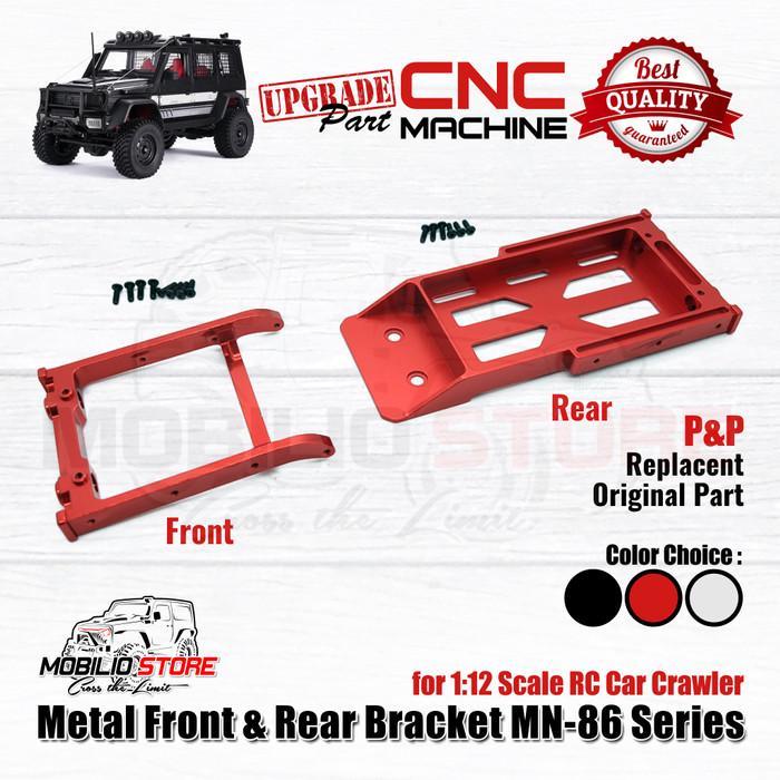 Upgrade Part-Metal Front & Rear Chassis Bracket MN86 MN128 Series RC Crawler