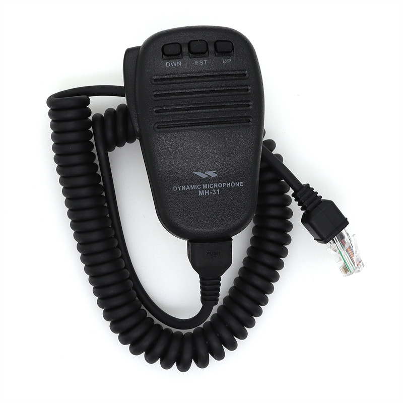 Yaesu Mic MH-31A8J Microphone for FT-817ND FT-857D FT-897D FT-450D FT-900/AT FT-818 FT-891 Walkie Ta