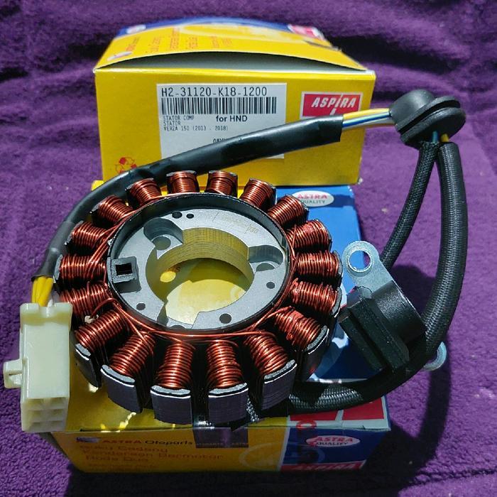 Spull Spul Assy Verza 2013- 2018 MegaPro New Asli Astra Aspira Original Motorcycle
