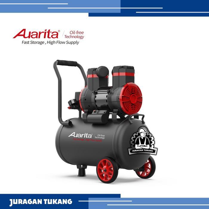 Mesin Kompresor Angin AUARITA 2-1450F24 24L Silent Oil-less - Mesin Kompresor
