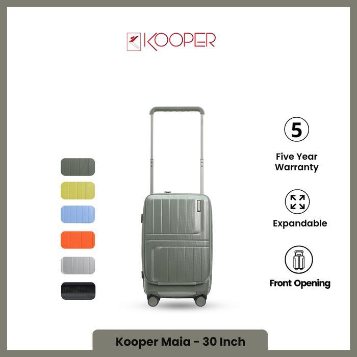 TERMURAH Kooper Maia PC2517T420 Koper Hardcase - 20 Inch 40L Koper Laptop Bukaan Depan Front Opening