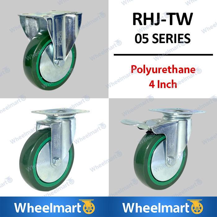 RODA MEDIUM-HEAVY DUTY RHJ-TW 05 SERIES PU - 4 INCH