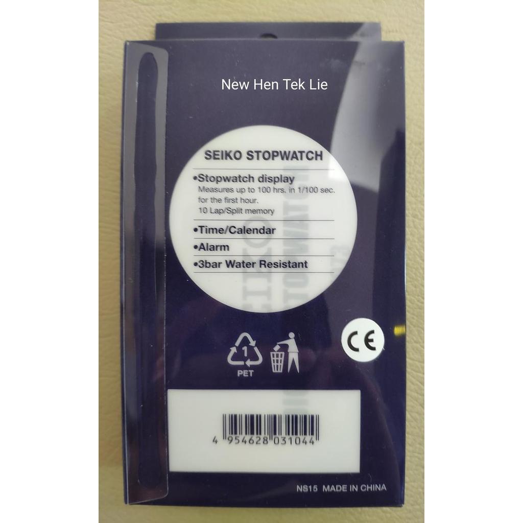 Stopwatch Seiko S23589 Original 10 Lap Memory - Stop Watch Seiko