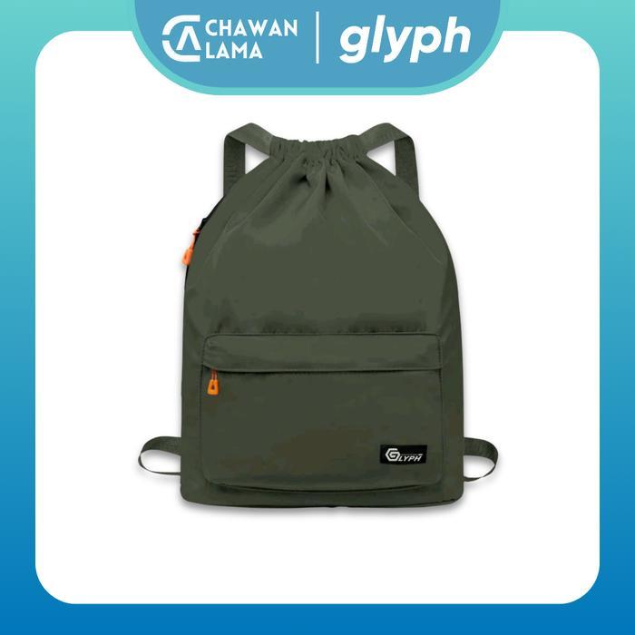 Tas Ransel Pria Wanita Tas Serut Bag Sporty