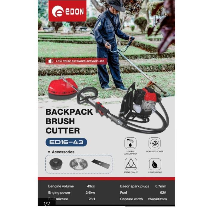 {Promo} Mesin Potong Rumput Gendong Edon Ed 16 43