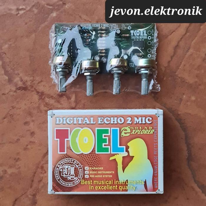SALE Toel Super Echo 2 Mic Digital TJ Audio Pro Kit Original TERMURAH