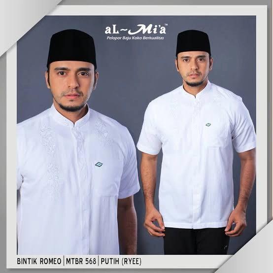 Promo Baju koko lengan Pendek al mia jumbo size - baju koko oversize