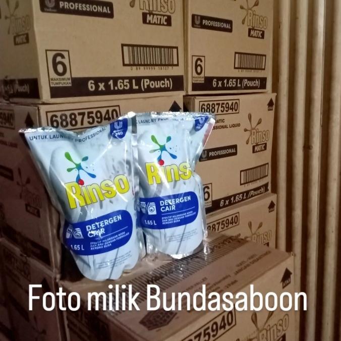 RINSO MATIC PROFESSIONAL 1,8 1.8 LITER CAIR 1 DUS ISI 6