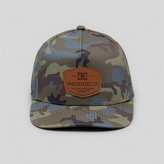Topi Dc Shoes Strikers Snapback Hat Cap Camo Original