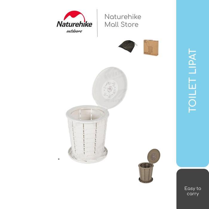 PROMO TOILET / CLOSET PORTABLE CAMPING LIPAT NATUREHIKE NH22SJ00B