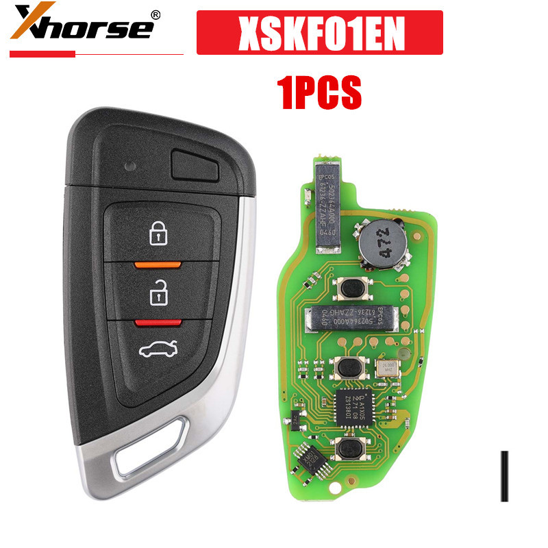 1Pcs/Lot Xhorse Xskf01En Universal Smart Proximity Flip Type Key For Vvdi2/Vvdi Mini Key Tool/Vvdi2